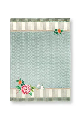 Produktbild von PIP STUDIO Blushing Birds Geschirrtuch Blue 50 x 70 cm