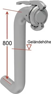 Produktbild von Schwanenhals GreenLife für Abwasser- und Fäkalien-Sammeltanks