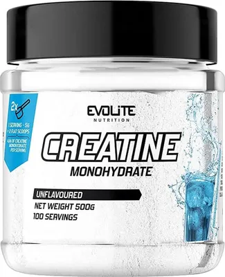 Produktbild von Evolite Nutrition Creatine Monohydrate- 500g Unflavoured