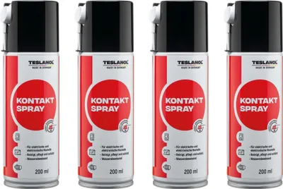 Produktbild von TESLANOL 26025 Kontaktspray T6, 200 ml, 4 Stück
