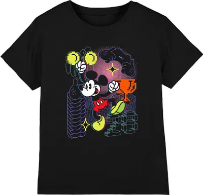 Obrázek produktu pro Mickey Mouse - dětské tričko TV15087 (128) (Černá)