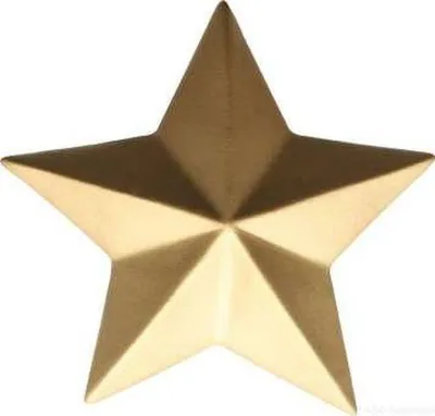 Zdjęcie produktu dla ASA Deko Deko Stern, gold D. 18,5 cm, H. 6 cm 66782029