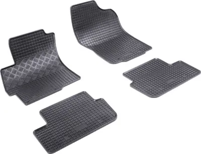 Produktbild von Z543072 Voll-Gummifußmatten passend für Mitsubishi Lancer Sportback 8 CY0 Schrägheck Hatchback 5türer 2008-2017