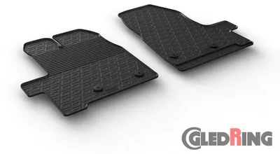 Produktbild von Gledring Fußmatte Gummi für FORD Transit Custom V362 Kastenwagen (FY, FZ) Vorne