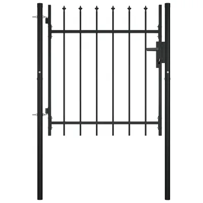 Obrázok produktu pre vidaXL Brána a plotová bránka BOXTEL s hrotom 100 x 75 cm