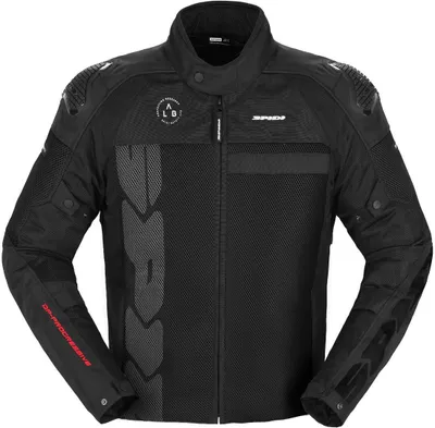 Produktbild von Spidi Progressive Net WindOut Motorrad Textiljacke Farbe: Schwarz/Grau, Grösse: S
