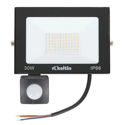 Obrázok produktu pre LED reflektor 30W so senzorom pohybu studená biela 14619