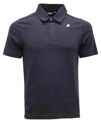 Productafbeelding van P6743 Polohem T-Shirt, K-Way, Model Vincelle, Mannelijk, Blauw