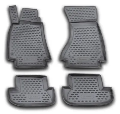 Produktbild von AD Tuning Gummi Fußmatten Set für Audi A5 8T, Bj. 6/2007-2016 (Coupe + Cabrio)