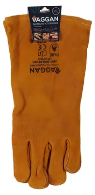 Produktbild von Ofenhandschuh Grillhandschuhe, Leder, XL-Paar
