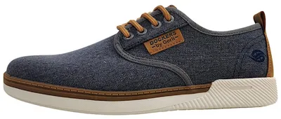Image de Dockers by Gerli : chaussures à lacets sportives, bleu, taille 45