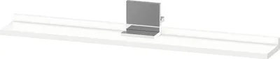 Image de Tablette Duravit Sivida, support chromé, 800x115x35mm, SV7432010180000