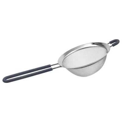 Immagine prodotto di Setaccio in acciaio inox rosso da cucina, 13,5 cm
