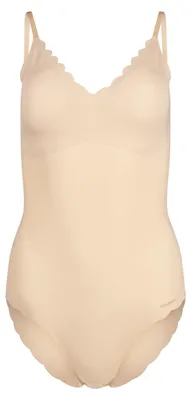 Immagine prodotto di Body donna SKINY - intimo, spalline, pizzo, scollo a V, tinta unita Beige 40