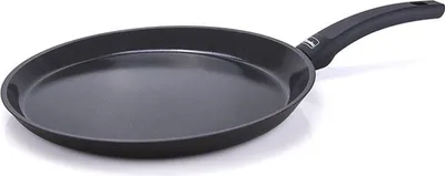 Produktbild von Berndes Crêpepfannen Crêpepfanne, Pfanne, Induktion, Crêpes, Pfannkuchen, Antihaftversiegelung, Aluminium, Schwarz, Ø 28 cm, 011289