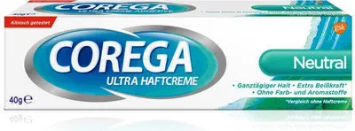 Produktbild von COREGA Ultra Haftcreme geschmacksfrei neutral, 40 g Creme