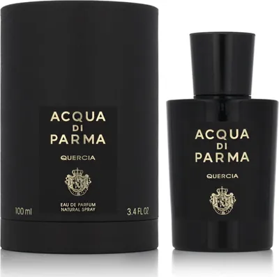 Zdjęcie produktu dla Acqua di Parma Quercia, Letnie, 100 ml, Butelka jednorazowa, Bergamotka, Cytryna, Petitgrain, Różowy pieprz, Lemon, Bergamot, Petitgrain, Pink Pepper, Drzewo cedrowe, Kardamon, Geranium