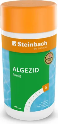 Produktbild von Steinbach Poolpflege Algezid 1 L, Algenverhütung, flüssig