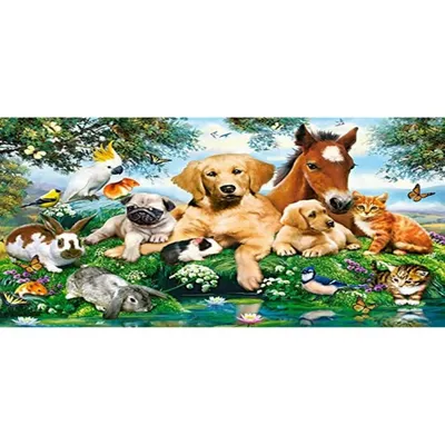 Produktbild von Castorland Summer Pals 500 pcs, 500 Stück(e), Tiere, 9 Jahr(e)