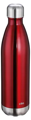 Produktbild von Cilio Isoliertrinkflasche ELEGANTE 750 ml rot 543452 4017166543452