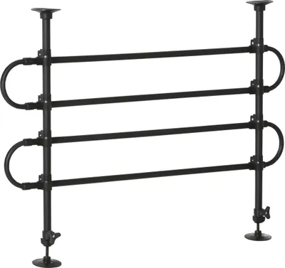 Image de Grille de voiture pour chien - Grille de séparation de coffre - Réglable jusqu'à 135x105 cm - Acier, ABS, PVC - Noir