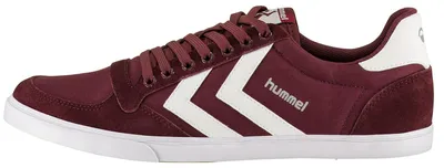 Produktbild von Hummel Slimmer Stadil Low Indoor Sneaker Schuhe rot/weiß 063512-3661, Schuhgröße:39 EU