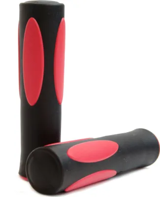 Produktbild von Lenkergriffe DeLight schwarz-rot