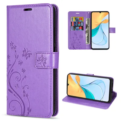 Produktbild von Hülle für ZTE Blade V50 Vita Handy Tasche Handyhülle Schutzhülle Klapphülle Etui Lila