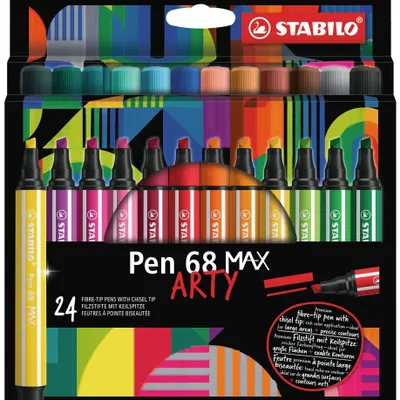 Immagine prodotto di STABILO 768/24-21 STABILO Arty pennarelli, colori assortiti, 24 pz.