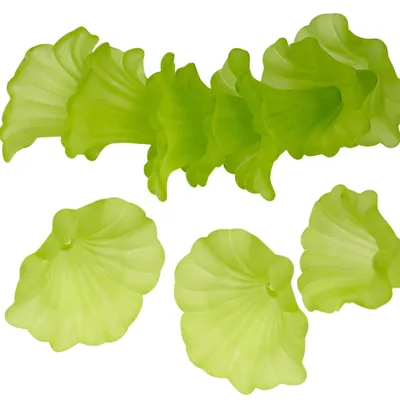 Produktbild von Blütenkelch-Perlen 10er-Pack 41x35mm Kelche Lilien Röcke Blumenkelch Farbauswahl