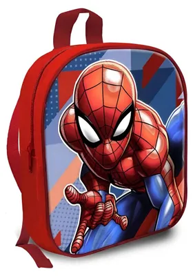 Zdjęcie produktu dla Plecik przedszkolny czerwony - Spiderman
