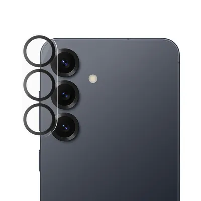 Produktbild von alkaya. Samsung Galaxy S25 Linsenschutz, Kameraschutzglas, Handykameraschutz - Transparent