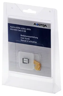 Produktbild von Mitel micro SD-Card 2GB für 620d/630d/650c