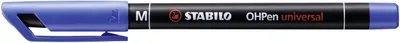 Obrázek produktu pro Stabilo® 843/41 OHPen univerzální médium, permanentní, modré