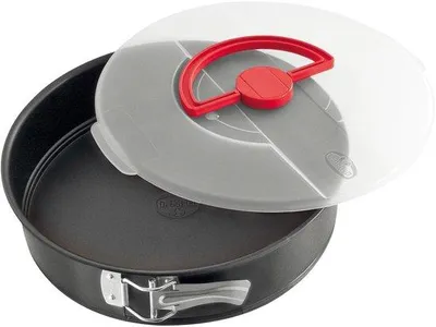 Produktbild von Famanu Springform mit Deckel, Ø 26 cm, Antihaftbeschichtung, ideal zum Backen von Kuchen