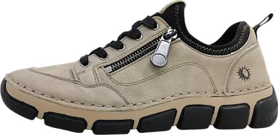 Immagine prodotto di Cosmos Comfort scarpe da donna scarpe basse slip-on sportive stringate beige tempo libero, numero di scarpe: 42 EU