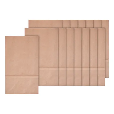 Immagine prodotto di folia 41210 sacchetti di carta folia con fondo a blocco, 120 x 60 x 210 mm, naturale