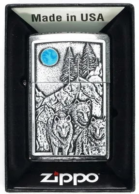 Zdjęcie produktu dla Zapalniczka Zippo Wolf Pack Emblem