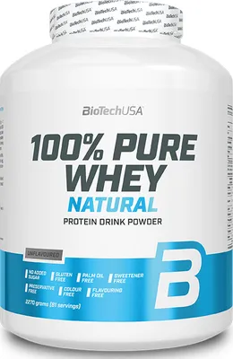 Produktbild von BioTech 100% Pure Whey 2270g - Neutral
