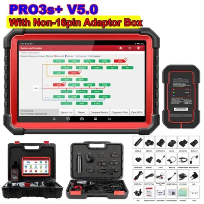 Image de Appareil d'autodiagnostic X431 PRO3S+ V5.0 - Scanner de diagnostic - Scanner OBD2 - Programmeur d'ECU
