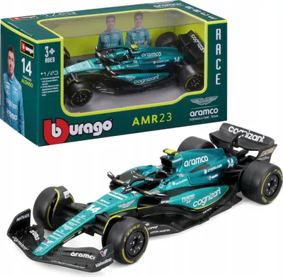 Produktbild von BOLID F1 Aston Martin AMR23 2023 Fernando Alonso 1:43 BBURAGO 18-38090
