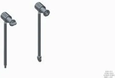 Produktbild von VITRA 310091YP1TE Montageset V-Fit Ersatzteil Wand-Bid.