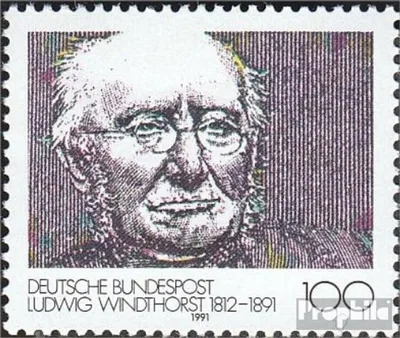 Produktbild von Briefmarken BRD (BR.Deutschland) 1991 Mi 1510 (kompl.Ausgabe) postfrisch 100.Todestag von Windthorst