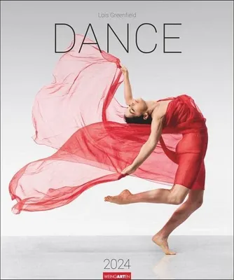 Zdjęcie produktu dla Kalendarz "Taniec" Lois Greenfield, 2024. Sztuka tańca i ruchu w spektakularnym, wielkoformatowym kalendarzu ściennym. Kalendarz artystyczny prezentujący prace znanej fotografki.