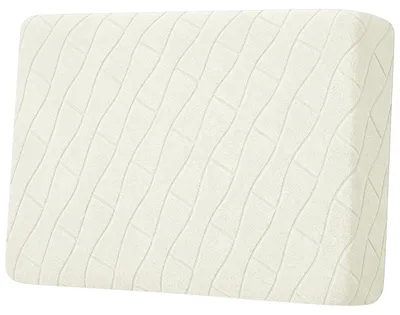 Sofa Sitzkissenbezug 2 Plätze Beige Stretch