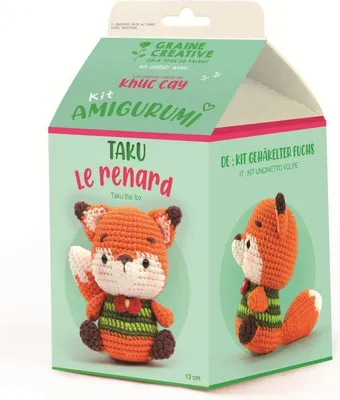 Zdjęcie produktu dla GRAINE CREATIVE 420251, Zestaw do robienia na drutach dla dzieci, Wielobarwny