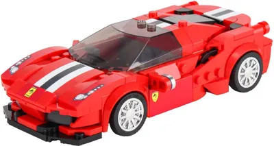Produktbild von Mould King Der 488 GTB Mini-Sportwagen Bausatz 27006