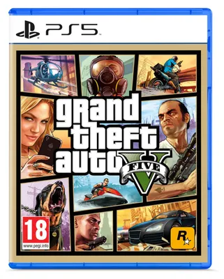 Zdjęcie produktu dla Sony Interactive Entertainment Grand Theft Auto V, PlayStation 5, Tryb multiplayer, od 17 lat