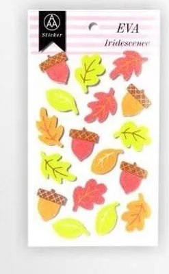 Produktbild von Sticker mit Schaumstoffelementen mit leichtem Glitter
