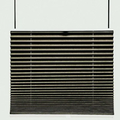 Zdjęcie produktu dla THERMO BLACK OUT PLISSEE FALTROLLO WEISS BEIGE GRAU TAUPE SILBER 100% VERDUNKELND JALOUSIE (taupe metallic, 25x120 cm)
